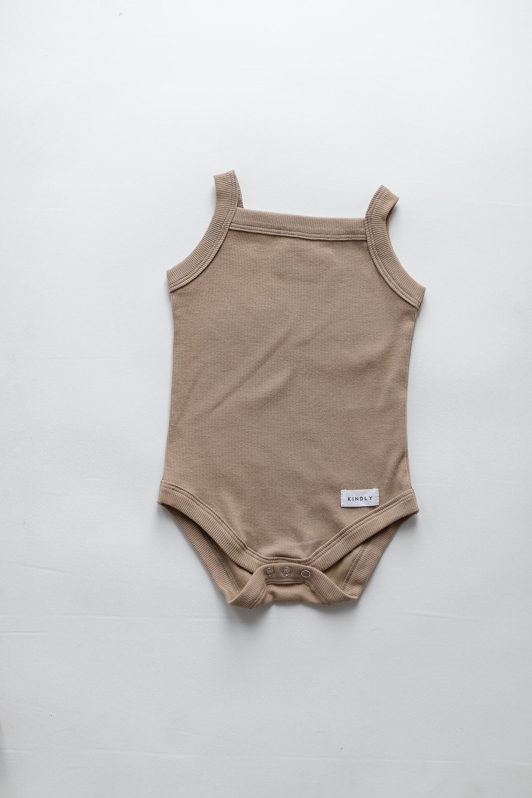 Ribbed Bodysuit- latte