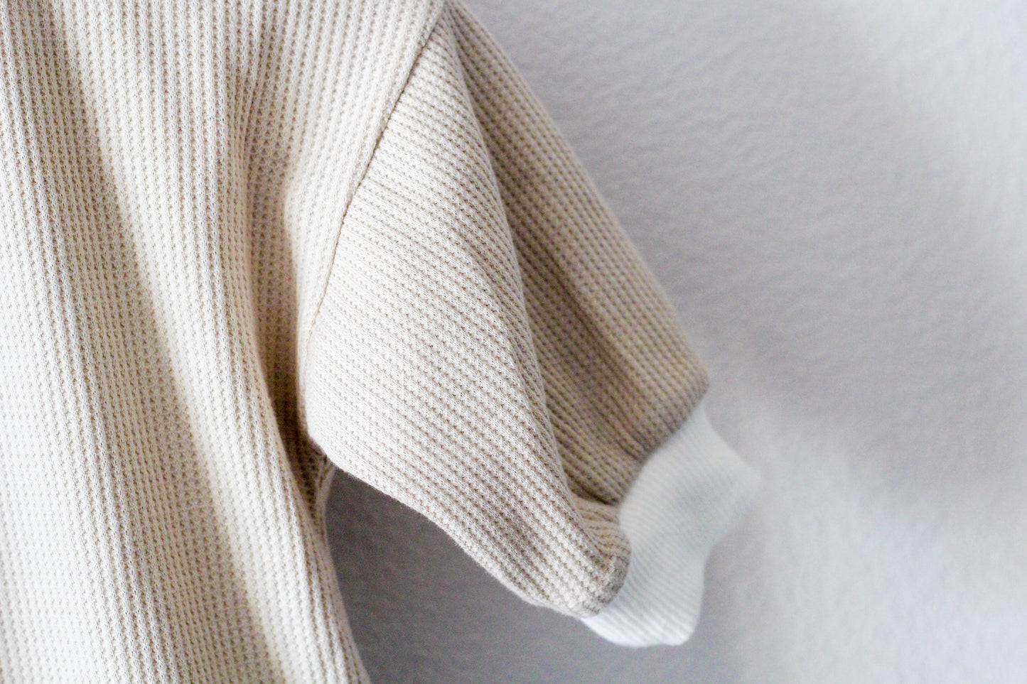 Oatmeal knit romper