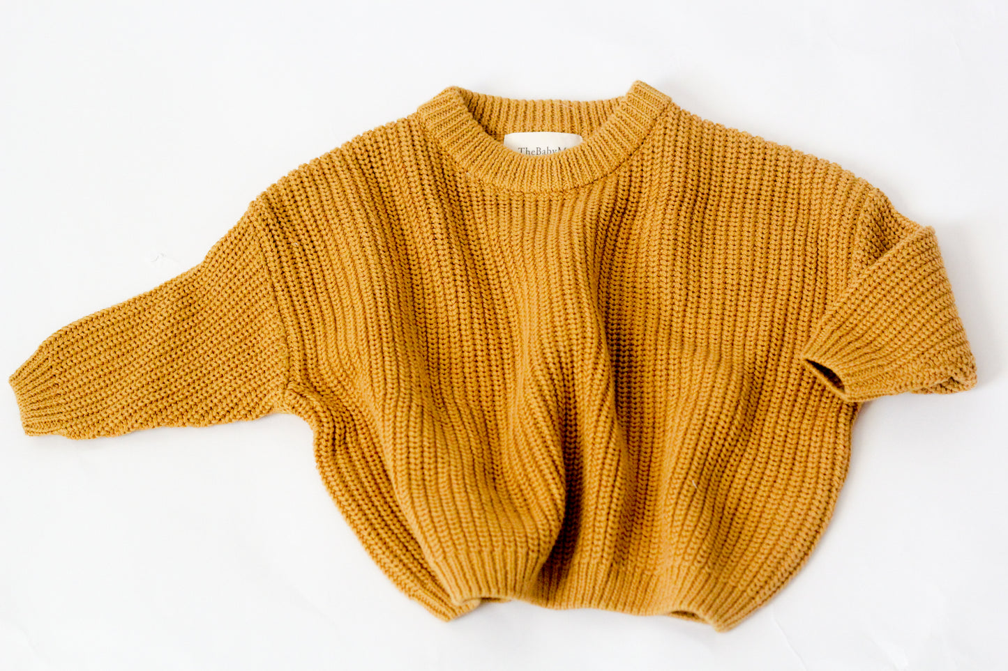 Chunky Knit Sweater-Turmeric