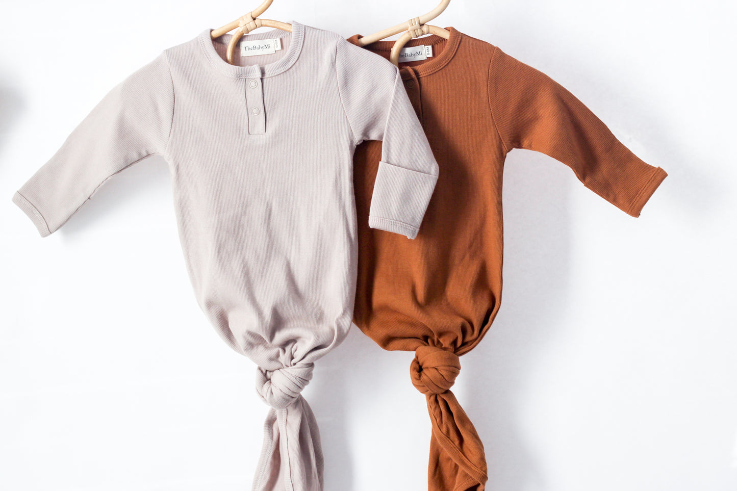 knotted gown-Rust