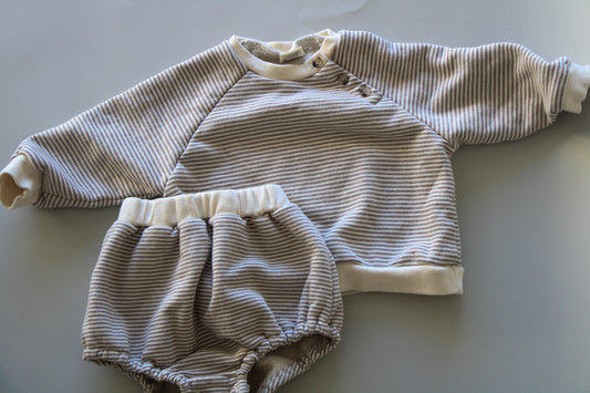 Stripe Bloomer Set