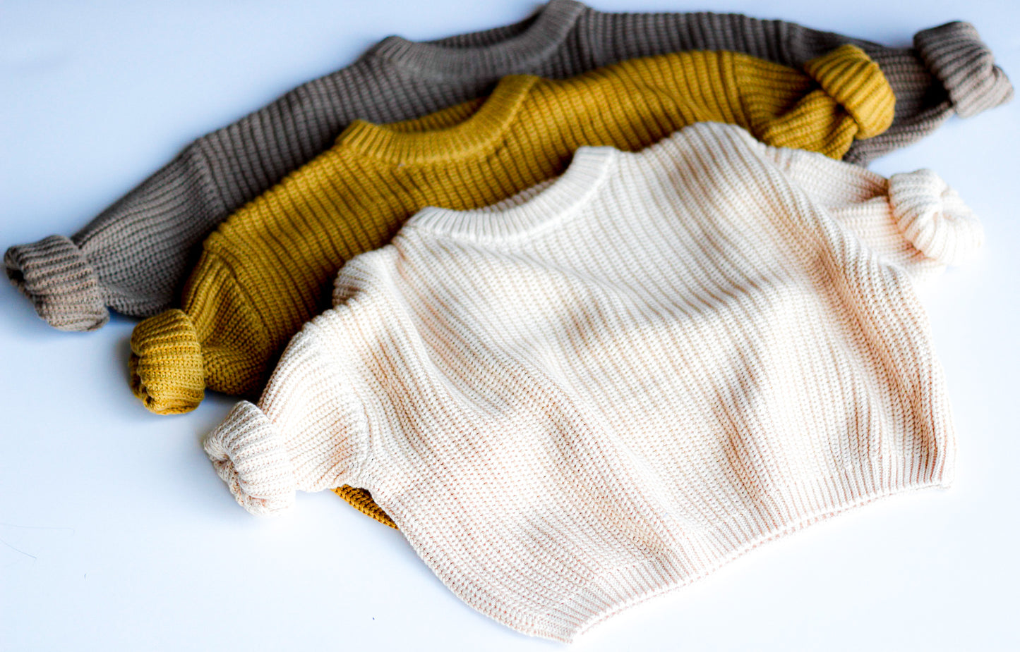 Chunky Knit Sweater-Turmeric