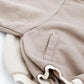 Long sleeve Romper-Ivory