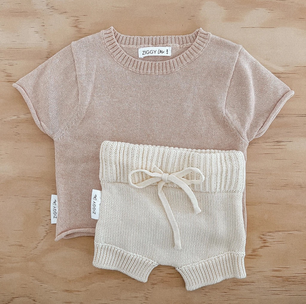 Knitted Bloomers- Cream