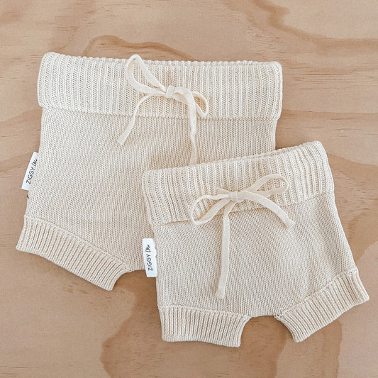 Knitted Bloomers- Cream